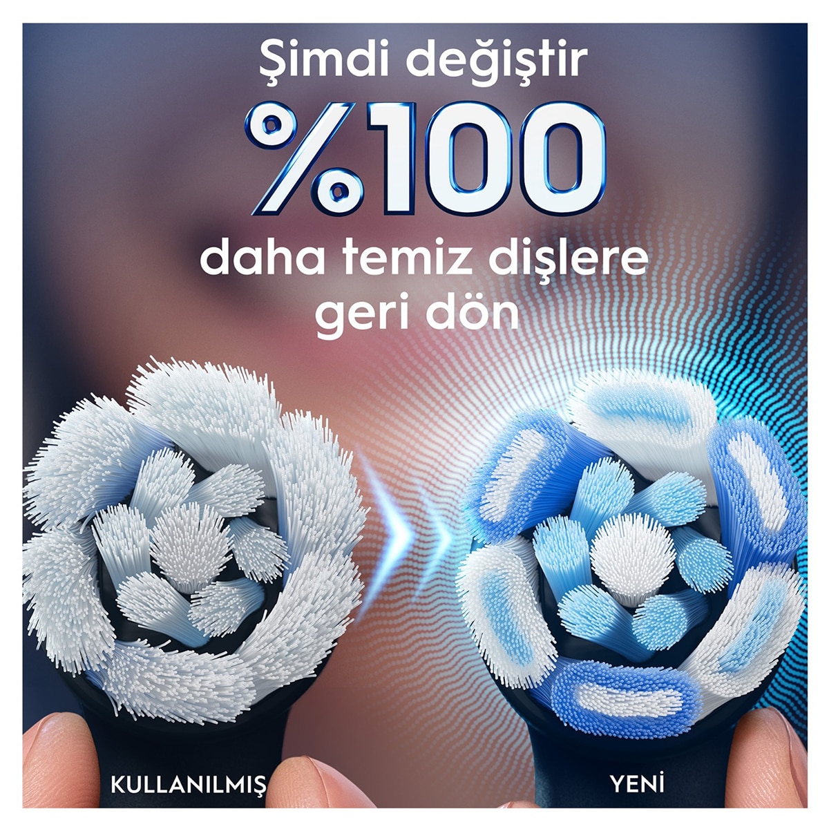  ORAL-B ORAL-B Oral-B iO Ultimate Clean Yedek Diş Fırçası Başlığı 6’lı  1 of 6 