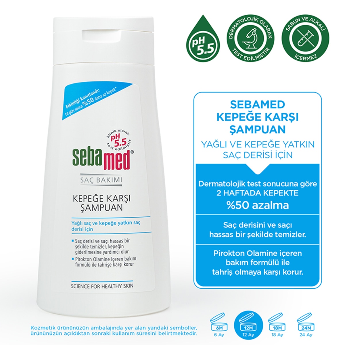  SEBAMED SEBAMED Sebamed Şampuan Kepeğe Karşı Etkili 400 ml  1 of 5 