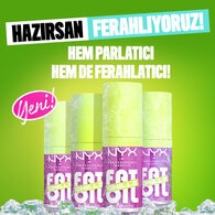 Nyx Professional Makeup Fat Oil Lip Drip Parlatıcı Dudak Yağı 16 Strawberry Slush