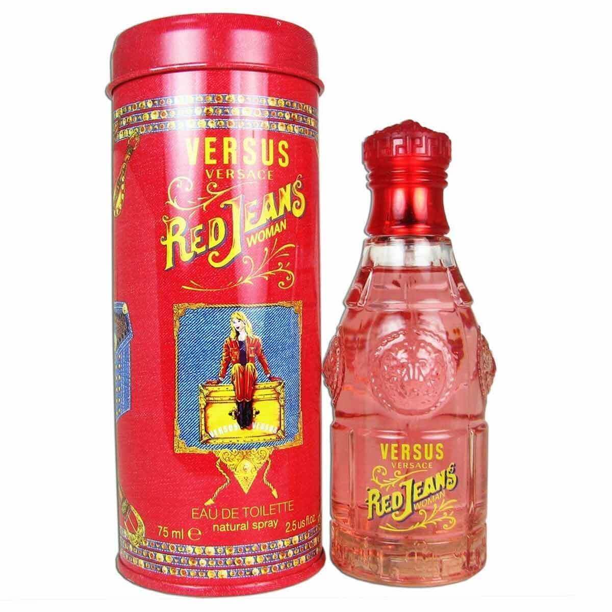  VERSACE VERSACE Versace Red Jeans Kadın Sprey Parfüm EDT 75 ml  1 of 2 