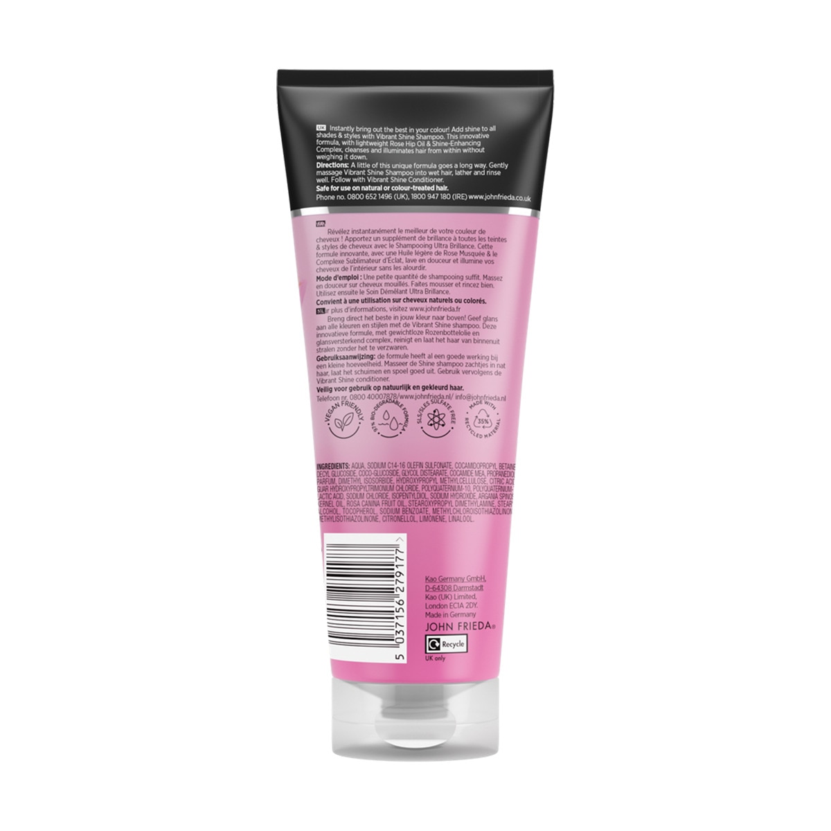  JOHN FRIEDA EXC. JOHN FRIEDA EXC. John Frieda Vibrant Shine Şampuan 250 ml  1 of 2 