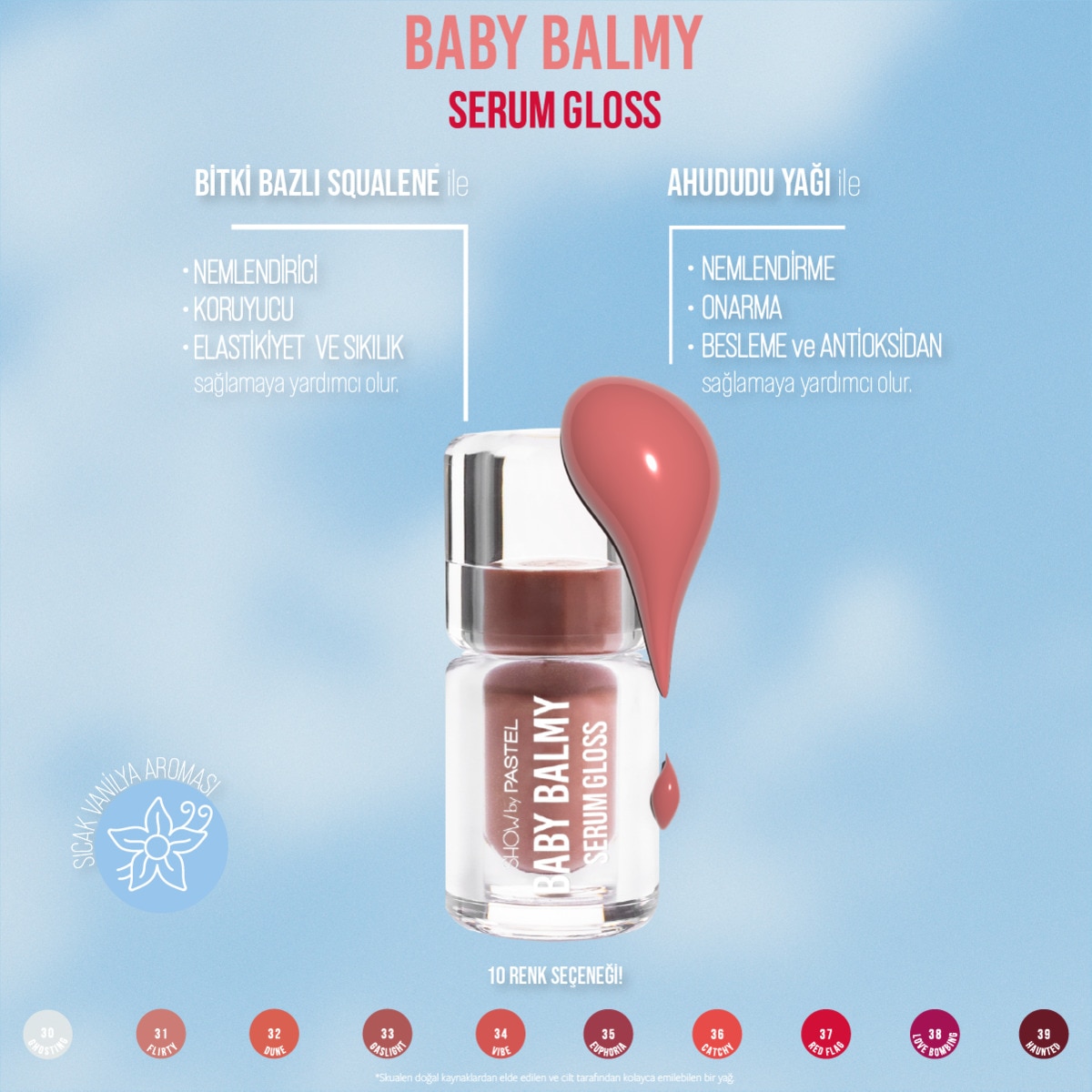  SHOW BY PASTEL SHOW BY PASTEL Show By Pastel Baby Balmy Serum Gloss 33 Gaslight  1 of 4 