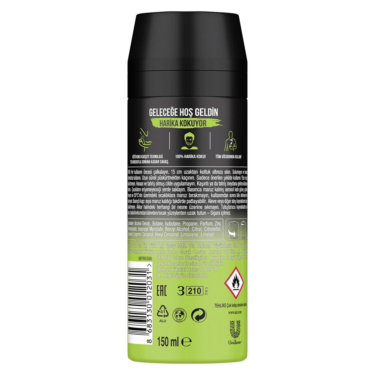 AXE Axe Erkek Deodorant & Bodyspray Epic Fresh 48 Saat Etkileyici