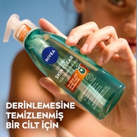 NIVEA VISAGE NIVEA VISAGE Nivea Derma Skin Clear Sivilce Karşıtı Yüz Temizleme Jeli 150 ml 1 of 8