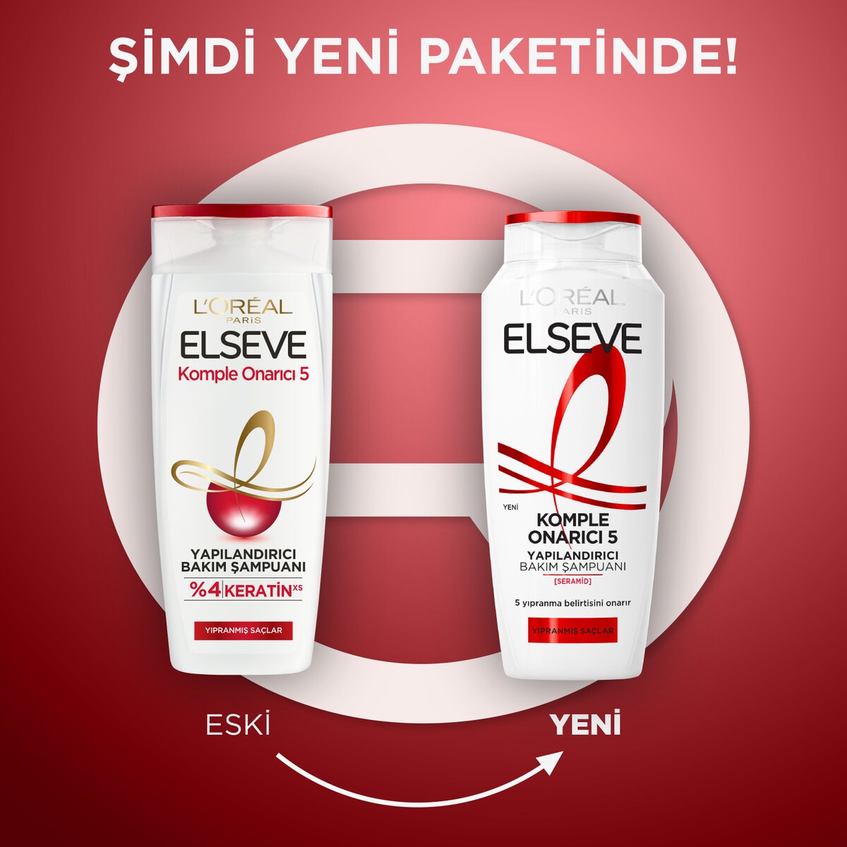  ELSEVE ELSEVE Elseve Şampuan Komple Onarıcı Yapılandırıcı 300 ml  1 of 7 