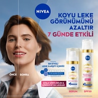 NIVEA VISAGE NIVEA VISAGE Nivea Luminous630 Güneş Korumalı Leke Karşıtı SPF50 Gündüz Yüz Kremi 40 ml Hyaluronik Asit, E Vitamini 1 of 8