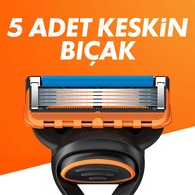 Gillette Fusion5 Tıraş Makinesi ve 1 Yedek Tıraş Bıçağı