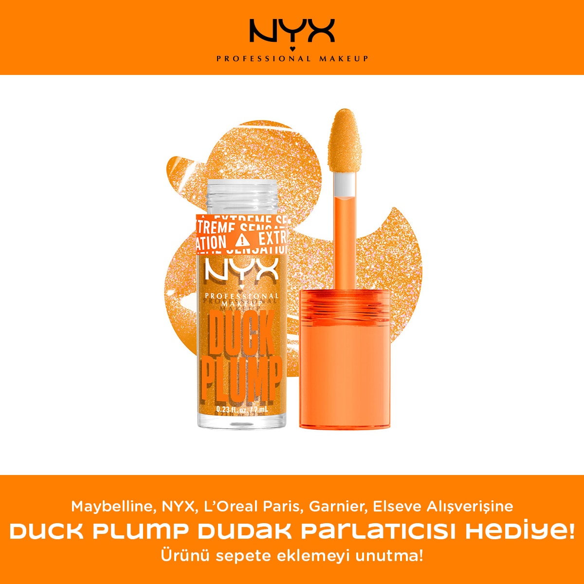 NYX NYX Nyx Professional Makeup Duck Plump Plump Dudak Parlatıcı Hediye 1 of 1