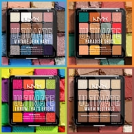 Nyx Professional Makeup Ultimate Shadow Palette Paradise Shock Göz Farı Paleti