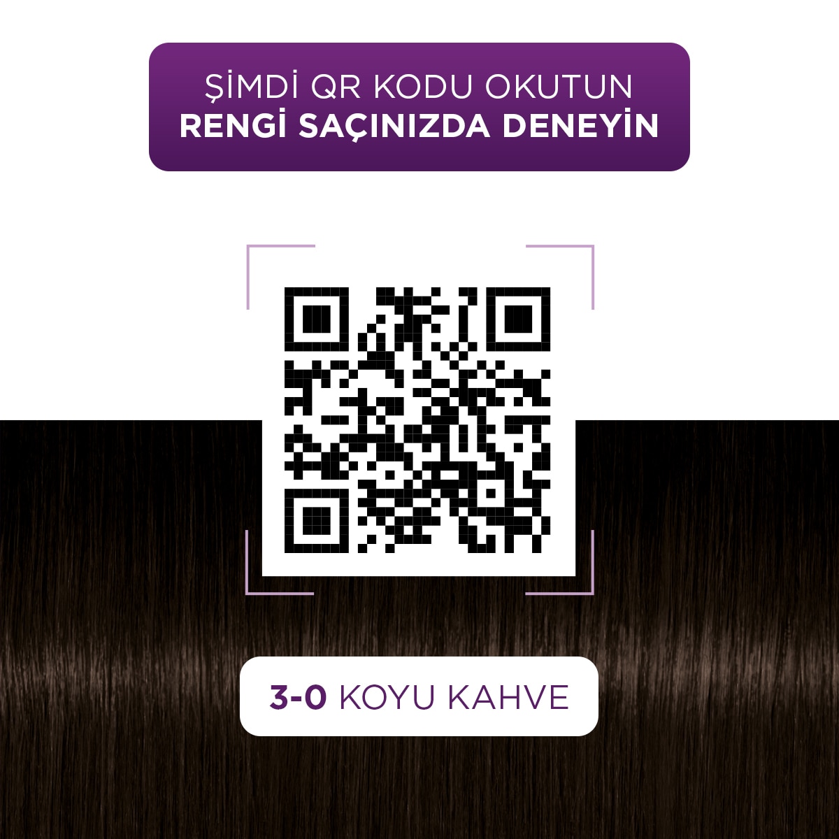  PALETTE NATURAL COLORS PALETTE NATURAL COLORS Palette Göz Alıcı Renkler Saç Boyası 3-0 Koyu Kahve  1 of 9 