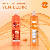 Elidor 7/24 Kurtarıcı Saç Bakım Kremi Anında Onarıcı Yıpranmış Saçlar 240 ml