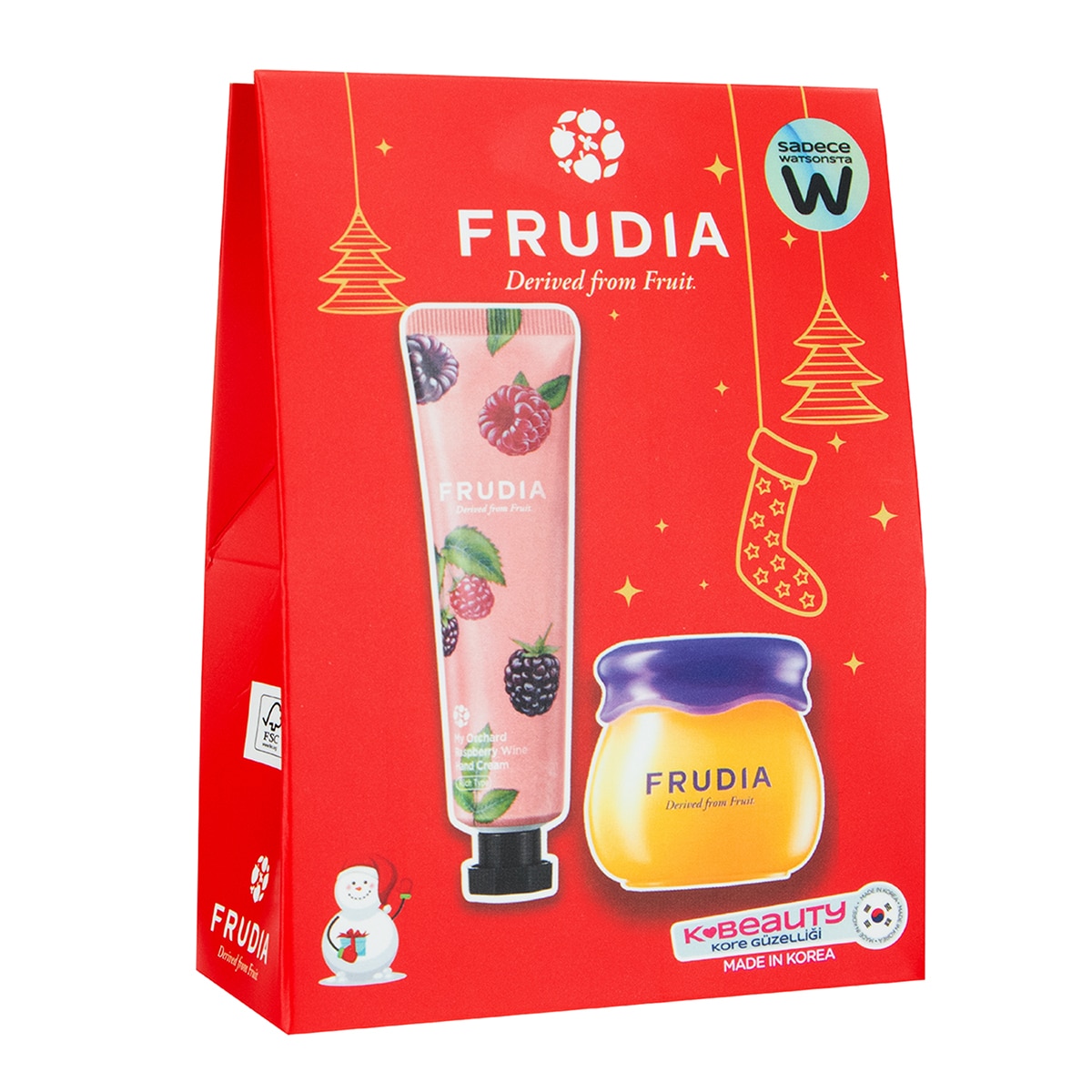 FRUDIA FRUDIA Frudia Yılbaşı Seti Lip Balm & El Kremi  1 of 4 