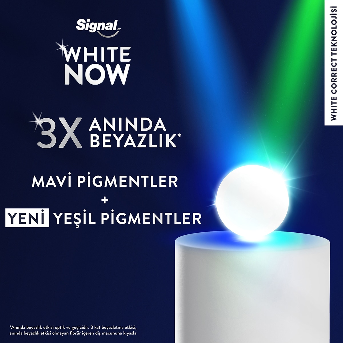  SIGNAL SIGNAL Signal White Now Sensitive Anında Beyazlatıcı Leke KarşıtI 75 ml  1 of 7 