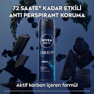  NIVEA DEO NIVEA DEO Nivea Deodorant Sprey Erkek Deep Beat 150 ml  1 of 7 