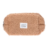  MIINE MIINE Miine Makyaj Çantası Peluş Kahverengi  1 of 1 