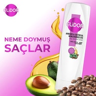  ELİDOR ELİDOR Elidor Saç Kremi Avokado & Castor Yağı 350 ml  1 of 7 