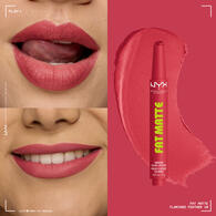NYX NYX Nyx Proffesional Makeup Fat Matte Slick Click Mat Dudak Balmı 10 1 of 8