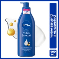 NIVEA BODY NIVEA BODY Nivea Besleyici Vücut Sütü 400 ml Kuru ve Çok Kuru Ciltler 48 Saat Nemlendirici E Vitamini ve Badem Yağı 1 of 7