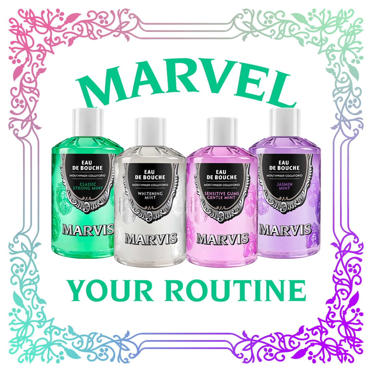 MARVIS MARVIS Marvis Sensitive Gums Ağız Bakım Suyu 400 ml 1 of 6