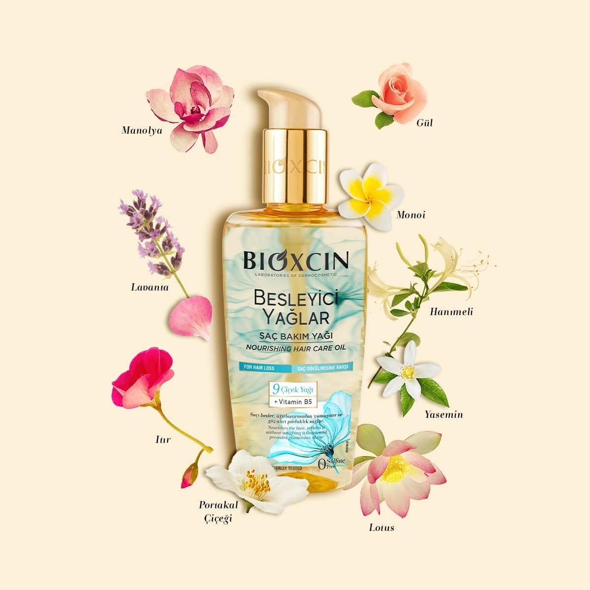  BIOXCIN BIOXCIN Bioxcin Saç Bakım Yağı Besleyici Yağlar 100 ml  1 of 8 