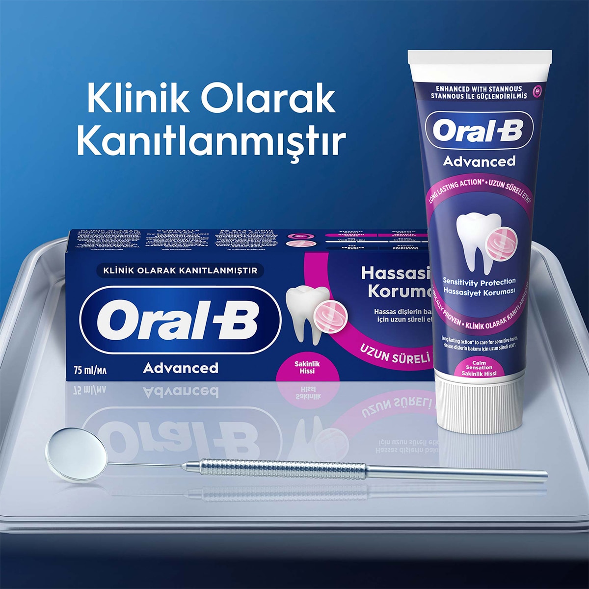  ORAL-B ORAL-B Oral-B Advanced Hassasiyet Koruması Diş Macunu 75 ml  1 of 11 