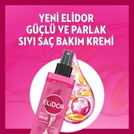 Elidor Superblend Sıvı Saç Bakım Kremi Güçlü Ve Parlak E Vitamini Makademya Yağı Kolajen 200 ml