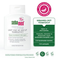 Sebamed Yüz ve Vücut Temizleyici Likit 200 ml
