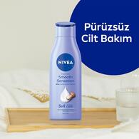 Nivea Nemlendirici Vücut Sütü Smooth Sensation 250 ml Kuru Ciltler, Shea Yağı