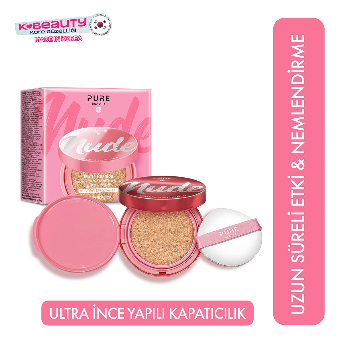 PURE BEAUTY PURE BEAUTY Pure Beauty Cushion Krem Ivory 12 g 1 of 4