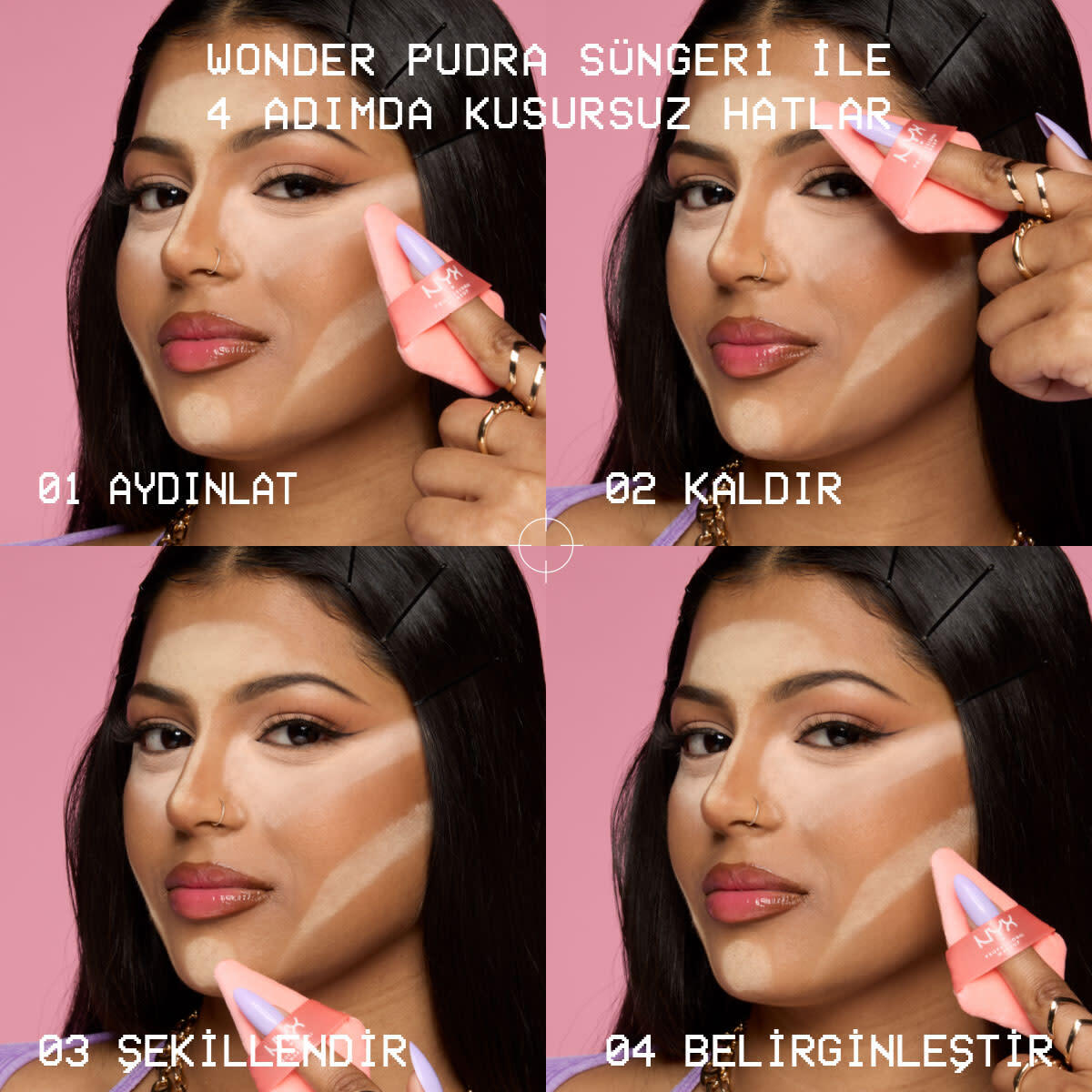 NYX Nyx Professional Makeup Powder Puff Pudra Süngeri 1483440