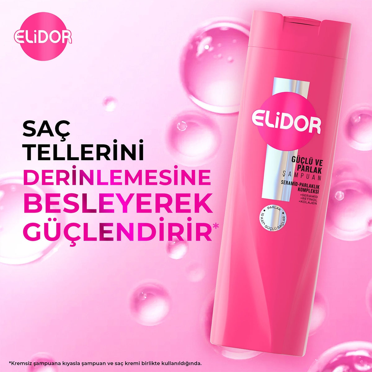  ELİDOR ELİDOR Elidor Şampuan Güçlü ve Parlak 325 ml  1 of 7 