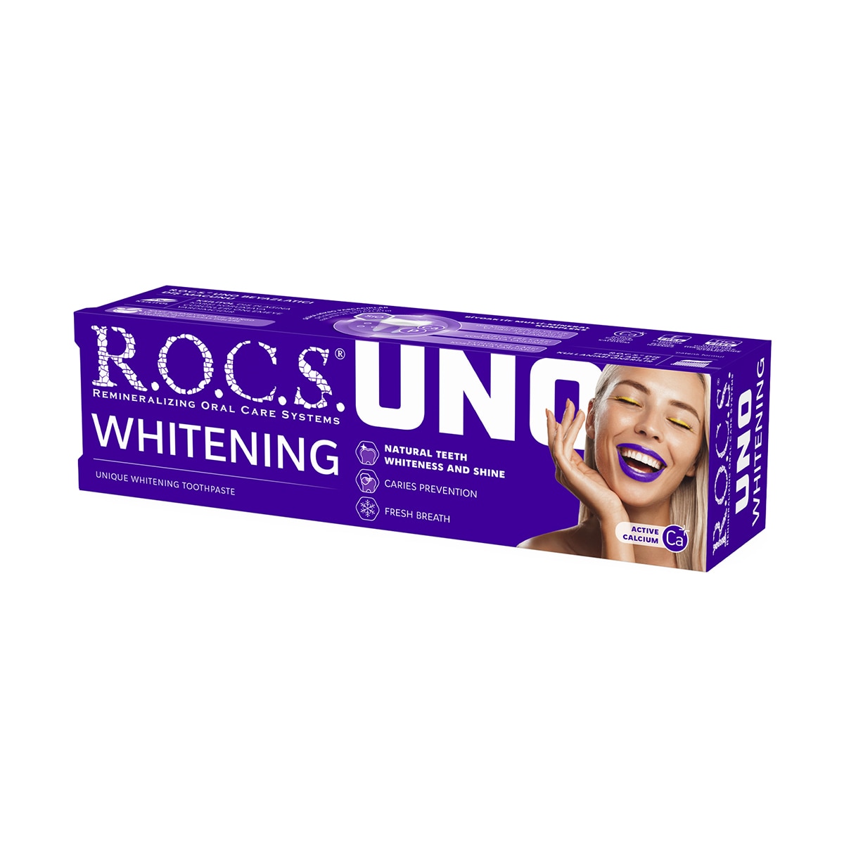  ROCS EXC. ROCS EXC. Rocs Uno Hızlı Beyazlatıcı Diş Macunu 74 g  1 of 3 