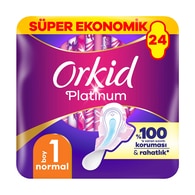  ORKID ORKID Orkid Platinum Dörtlü Hijyenik Ped Normal 24'lü  1 of 1 
