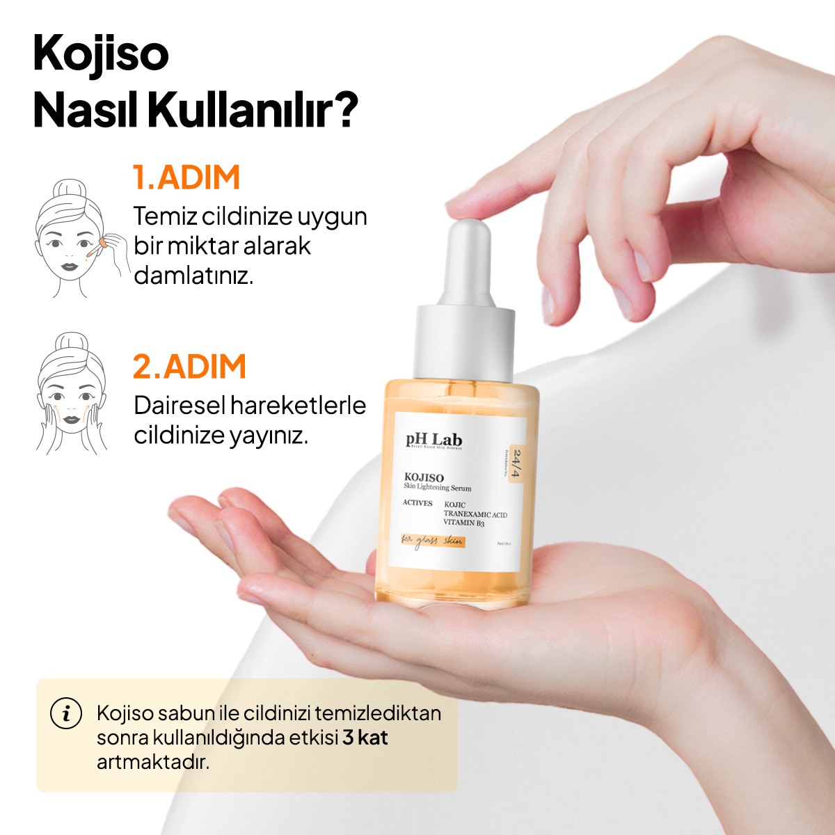  PH LAB PH LAB Ph Lab Kojiso Leke Serum 50 ml  1 of 7 