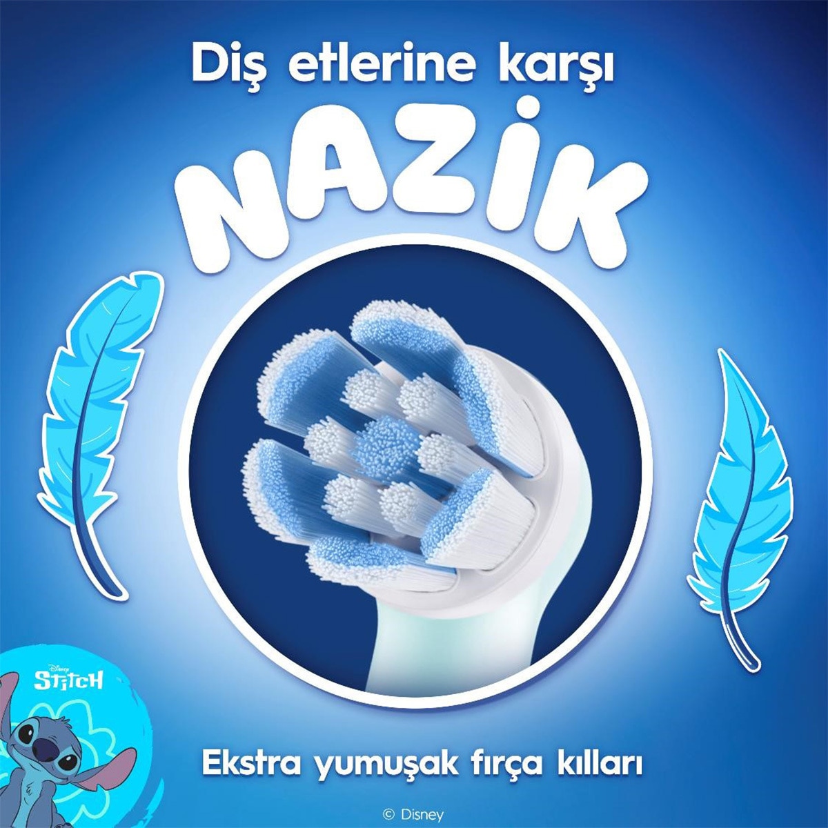 ORAL-B ORAL-B Oral-B iO Çocuk 6+ Stitch Diş Fırçası Yedek Başlığı 4 Adet 1 of 6