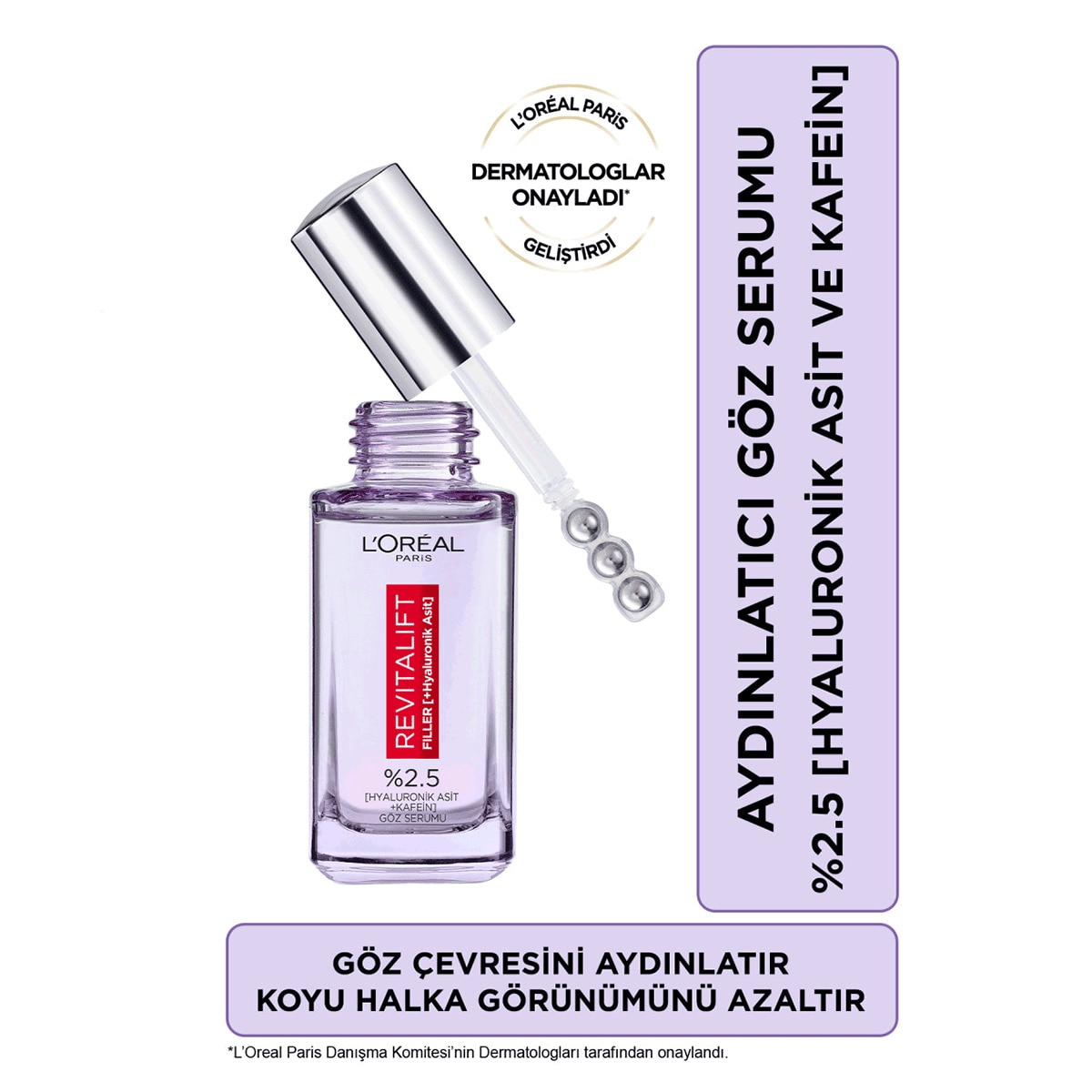 LOREAL PARIS LOREAL PARIS L'Oreal Paris Revitalift Filler Göz Serumu 20 ml 1 of 1 L'Oreal Paris Revitalift Filler Göz Serumu 20 ml