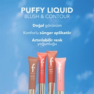 FLORMAR FLORMAR Flormar Puffy Liquid Aydınlık Bitişli Sünger Aplikatörlü Likit Kontür 004 Wish 1 of 8