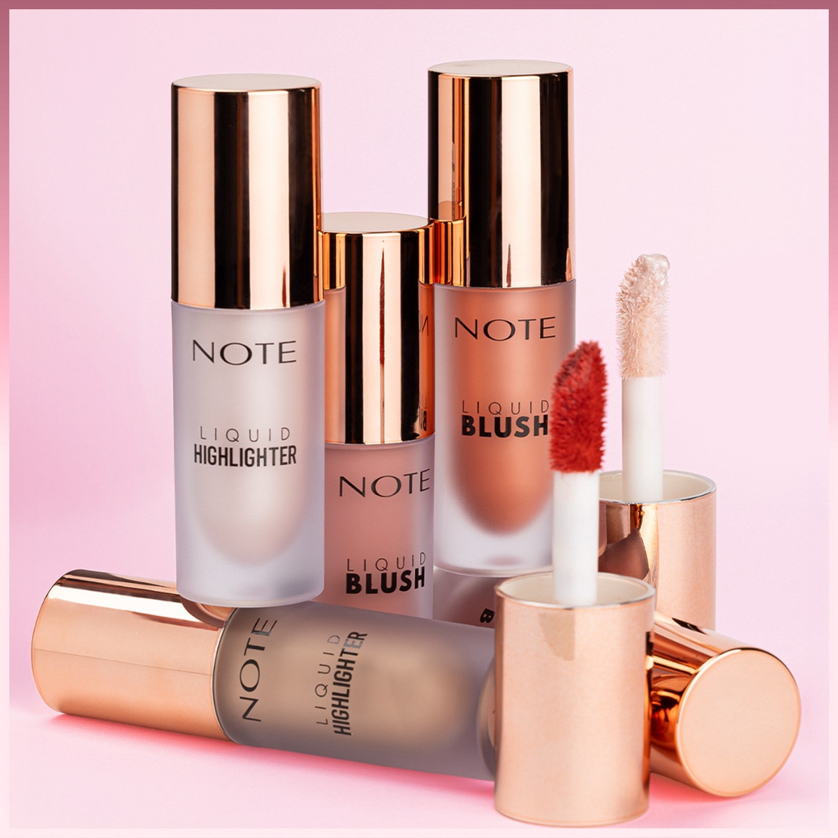  NOTE NOTE Note Nemlendirici Etkili Işıltılı Likit Allık 20 Coral  1 of 4 