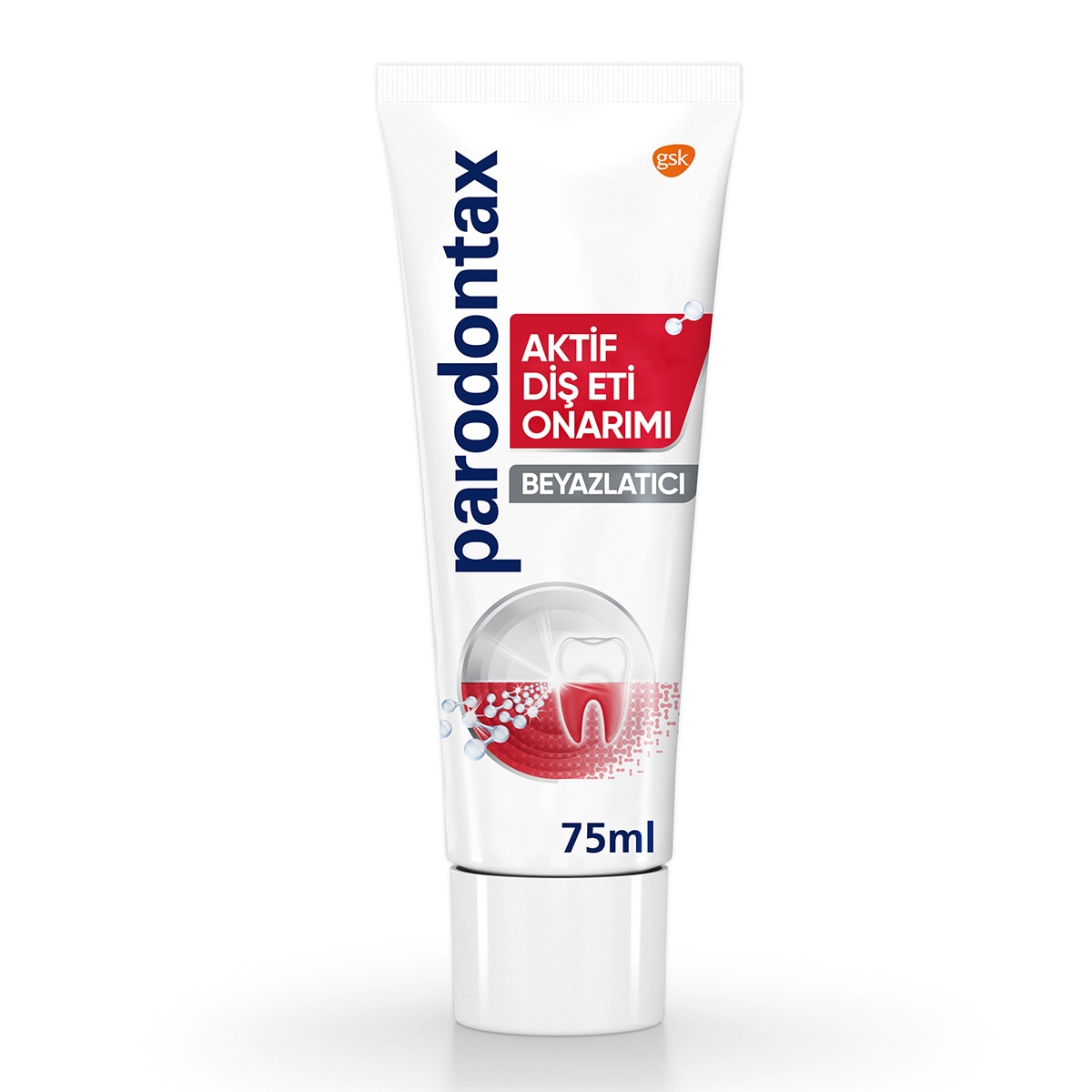  PARODONTAX PARODONTAX Parodontax Aktif Diş Eti Onarımı Beyazlatıcı 75 ml  1 of 8 