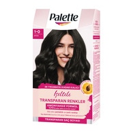 PALETTE PALETTE Palette Işıltılı Transparan Renkler Siyah 1-0 1 of 9
