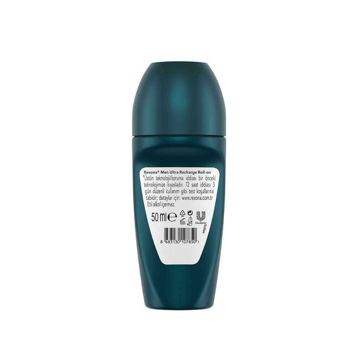 REXONA REXONA Rexona Recharge Erkek Roll On 50 ml 1 of 9
