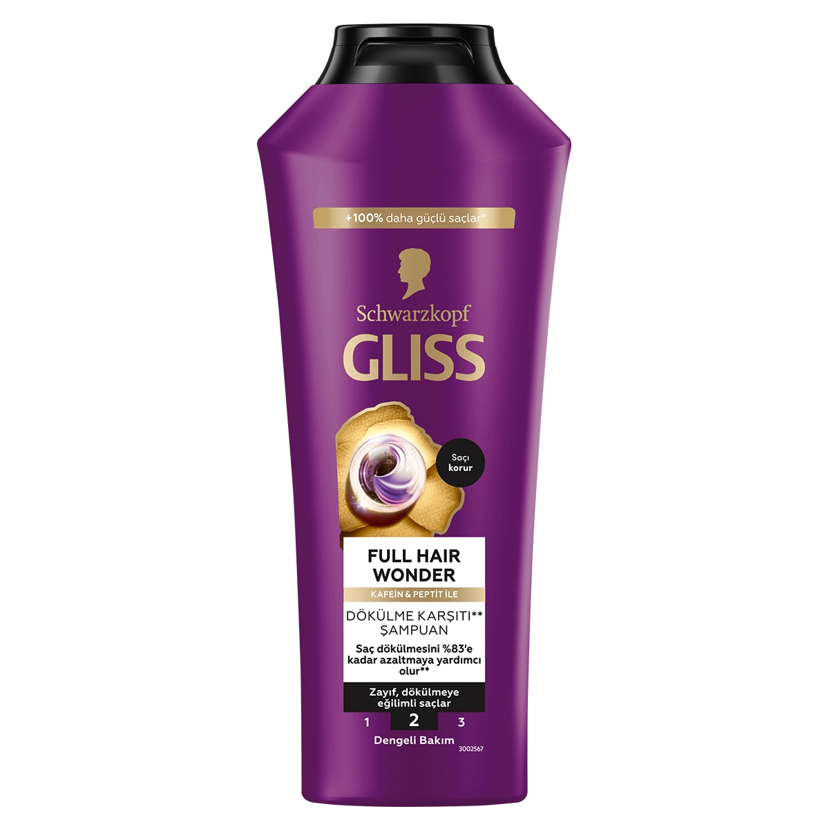  GLISS GLISS Gliss Şampuan Full Hair Wonder 400 ml  1 of 9 