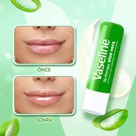 Vaseline Aloe Vera Dudak Bakım Kremi ve Dudak Parlatıcısı 4.8 g