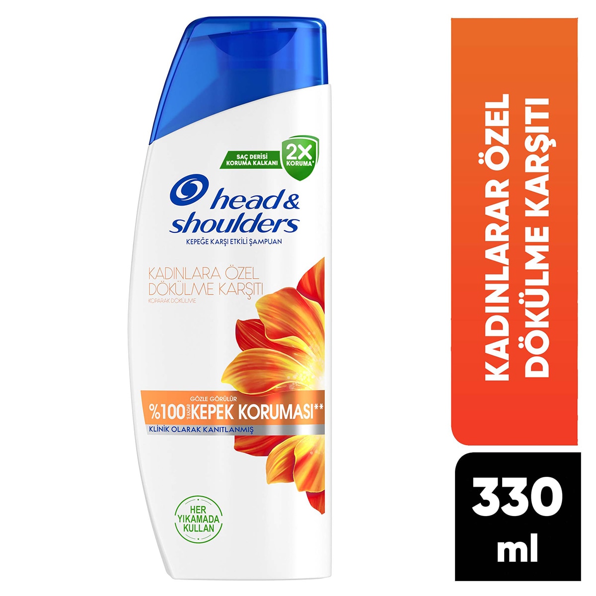 HEAD&SHOULDERS HEAD&SHOULDERS Head&Shoulders Kadınlara Özel Dökülme ve Kepek Karşıtı Kafein Etkili 330 ml Şampuan 1 of 1 Head&Shoulders Kadınlara Özel Dökülme ve Kepek Karşıtı Kafein Etkili 330 ml Şampuan