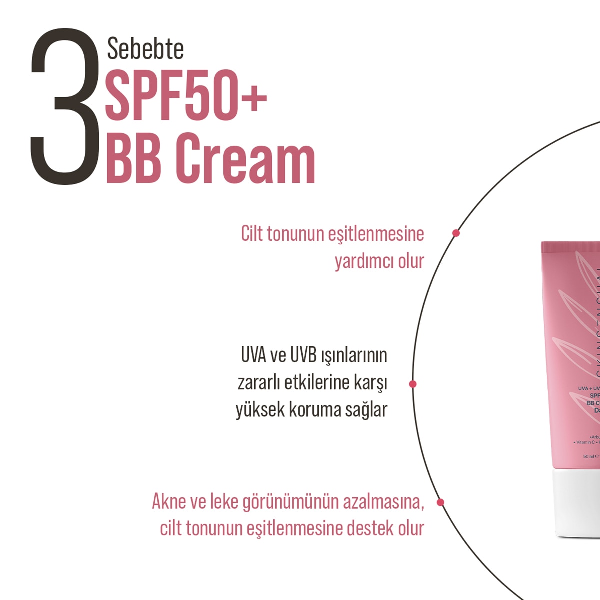  SKIN SENSUAL SKIN SENSUAL Skin Sensual SPF 50+ BB Krem Dark 50 ml  1 of 9 