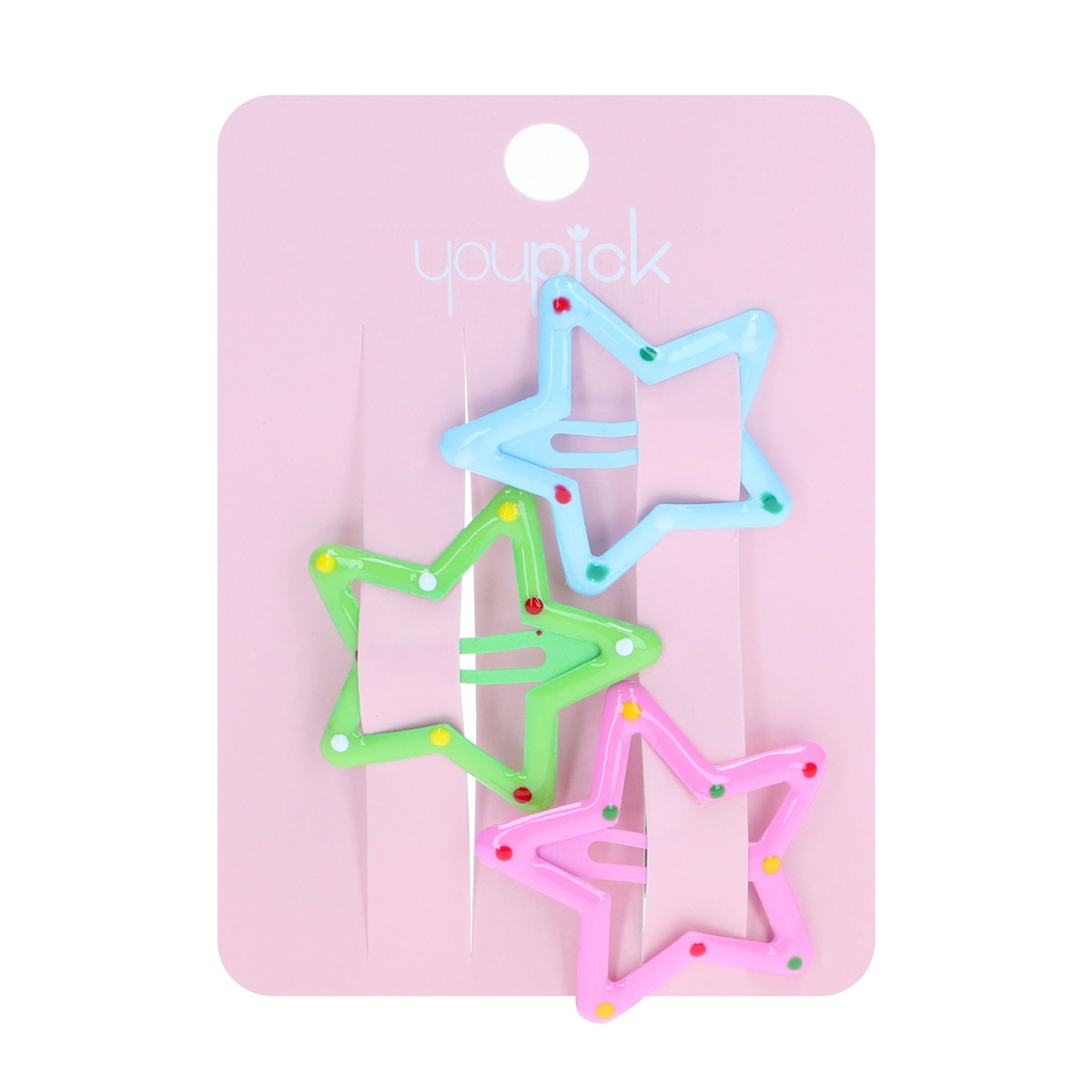 Youpick YOUPICK EXC. Youpick Çıt Çıt Toka Yıldız Büyük 1 of 12