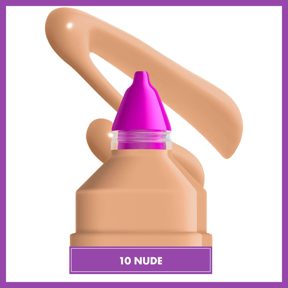  NYX NYX Nyx Professional Makeup Make em Wonder Fondöten 010 Nude  1 of 10 