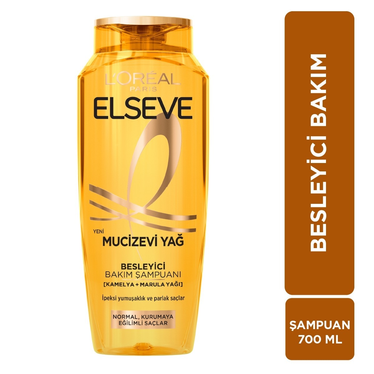 ELSEVE ELSEVE L'Oreal Paris Elseve Mucizevi Yağ Besleyici Bakım Şampuanı 700 ml 1 of 6
