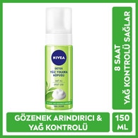  NIVEA VISAGE NIVEA VISAGE Nivea Detox Yüz Yıkama Köpüğü Yağlı Ciltler 150 ml  1 of 1 