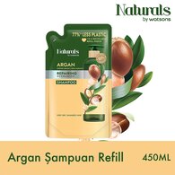  NATURALS BY WATSONS NATURALS BY WATSONS Naturals By Watsons Argan Şampuan Refill 450 ml  1 of 1 
